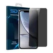 Privacy Screen Protector for iPhone XR Tempered Glass Clear