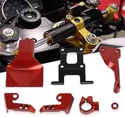 CNC Motorcycle Directional Damper Shock Absorber Stabilizer Steering Dampers Bracket For Y&amaha MT07 MT-07 FZ07 Fz-07 2014 2015 2016 2017 2018