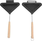 Sandwich Maker, Double sided Non stick Frying Pan, Sandwich Toaster Maker Flip Grill Pan for Bread Cheese Pancake Breakfast