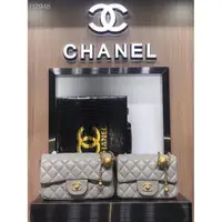 在飛比找蝦皮購物優惠-CF店二手Chanel香奈兒Cf coco方胖子小金球 20