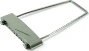 WD 12 String Trapeze Tailpiece Chrome