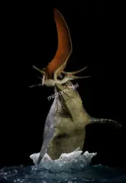 Shiliufan Studio Mosasaur Dinosaur Statue Figure Model Collectible Rare