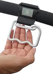 Dreambaby Strollerbuddy EZY-Fit Giant Stroller Hook Holder - Lightweight Aluminum Hanger Hook - Suitable for Most Pram, Wheelchairs, Shopping Trolleys, & Walkers - Model F2251