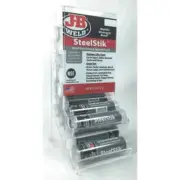 New J-B WELD Steel Stick Clear Plastic Counter Display (20) 8267G-D20