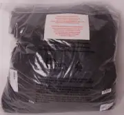 Pottery Barn PB Teen large 41" beanbag slip cover: sherpa, charcoal black