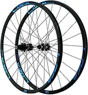 Wheelset MTB Bicycle Wheelset,Aluminum Hub 26"/27.5"/29" Mountain Bike Wheels Rim Thru Axle 12 Speed Wheel Disc Brake Light-Alloy Rims 24H Road Wheel