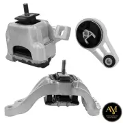 Engine Mounts & Auto Trans Mount 3PCS Set For Mini Cooper 16-07 DOCH; Non-Turbo (for: Mini)