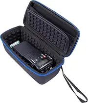 CASEMATIX Portable CB Radio Case For Midland 75-822 and 75-785 40 Channel CB-Way Radio and Antennae ? Padded Interior Carry Handle and Carabiner For Travel