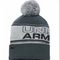 在飛比找蝦皮購物優惠-日本UA under armour 保暖針織毛球毛帽