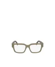 Ferragamo Eyewear Rectangle Frame Glasses 53 Opaline Honey