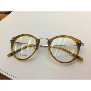 「楷模精品眼鏡」oliver peoples 505雅 OP-505 1483 OV5184 罕見黃玳瑁色