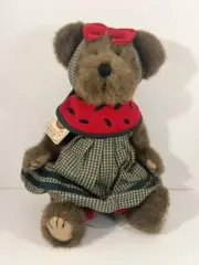 2001 Boyds Bears Melanie McRind #912658 ~ 12 Inch Jointed ~ NWT ~ Watermelon