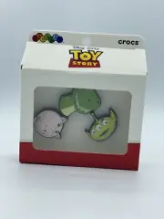 Crocs JIBBITZ™ Toy Story Rex, Hamm & Alien 3 pack Shoe Charms Disney Pixar New