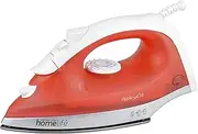Homelife for Easy Living Ripple X-14 1200w Steam Iron/Non-Stick Soleplate/Steam or Dry Iron/Water Spray/Adjustable Temperature and Steam Control / 2m Long Cord / E7304 / Red