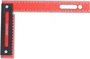 90 Degree Woodworking Framing Square 300x200mm L Shaped Ruler Aluminum Alloy Right Angle Ruler with Stop Fence