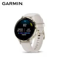 在飛比找博客來優惠-GARMIN VENU 3S GPS 智慧腕錶 冥想空白