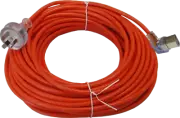 POWER CORD FLEX FOR PULLMAN PV15 BACKPACK VACUUM CLEANER, 15M YELLOW COLOR