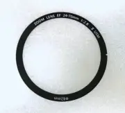 Front Lens Nameplate Label Bezel w/3M Tape for Canon EF 24-70mm f/2.8L II USM