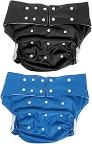 HAPINARY Hospital Grade Adult Diaper Leakproof Urinal Pant for Men Women Washable Design