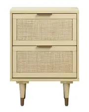 TOV Furniture Sierra Buttermilk Nightstand