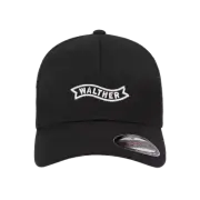 Walther Arms Logo Embroidered Flexfit Hat Flat and Curved Bill