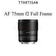 TTArtisan 75mm F2 AF Full Frame Large Aperture Portraits Lens for Sony Nikon