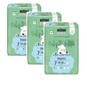 Muumi Nappy Pants Size 7 XL 16-26kg (3x34) Carton of 102