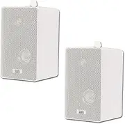 251W Indoor Outdoor 3 Way Speakers 400 Watt White Pair