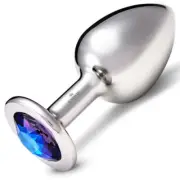 Rosebuds Stainless Steel Butt Plug XL - Heliotrope