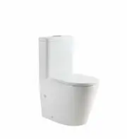 620*365*830mm Toilet Back to Wall RT Cistern Rimless Vortex Flushing Soft Close