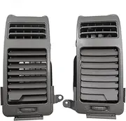 Car Air Conditioning Vent Control Compatible for Nissan Titan Armada 2004-2006 No Center Speaker Dash Radio Outlet Panel Button(Gray-Left and Right)