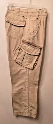 Unionbay Pants Men 30 Khaki Cargo Loose Skater Street Wear Y2K