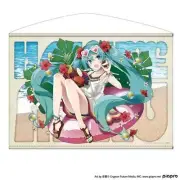 [Tapestry Wall scroll] Hatsune Miku Art by Yasunatsu B2 size New from Japan