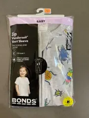 BONDS WONDERSUIT LONG LEG SHORT SLEEVE BUGS SIZE 00 BNIP