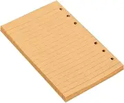 NUOBESTY Classic 6 Holes Notebook Core 160pcs A6 Grid Paper for Journal Notebook Replacement