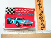 INT. Manufacturing Championship Prototypes Race Car Racing Patch Vintage