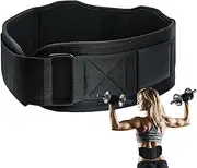 Back Support Weight Lifting Belt | Powerlifting Adjustable Workout Waist Support Band,Workout Waistband for Lifting, Deadlift, Squats, Lunges
