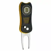 Boston Bruins Switchblade Divot Tool with ball marker magnet attach