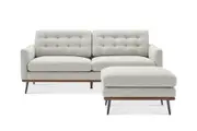 Isaac 3 Seater Sofa with Ottoman