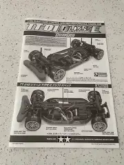 11050827 Tamiya TT01D Type E Chassis Kit Instruction Manual NSX/Ferrari/BMW/Audi