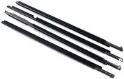 Jodriva Window Door Seals Car Weatherstrips Window Moulding Seal Belt, for Toyota, for Land, for Cruiser LC200 2008-2019 Replacement Trim Car Door Weather Strip