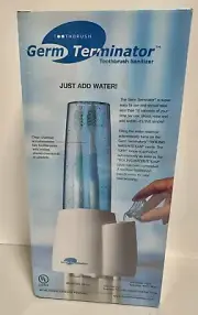 Germ Terminator Toothbrush Sanitizer Steam Model No. GT 100 Factory Sealed New