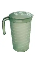 Pitcher W Lid 2 Quart GreenBPA Free 9”H x 8”W Water Juice Drinks-NEW-SHIP N 24HR