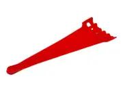 8 Inch Hook and Loop Reusable Strap Cable Cord Wire Ties 75 Pack Red