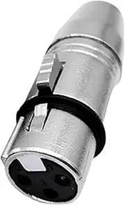 XLR Female to 3.5mm | 3.5mm Adapter XLR Adapter Audio Connectors | Microphone Connector, Audio Adapter, Audio Converter for Microphone, Audio, Different Devices