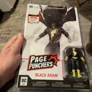 New McFarlane Toys DC PAGE PUNCHERS 3” BLACK ADAM and Endless Winter Special #1