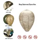 Hanging Wasp Nest Decoy Waterproof Wasp Nest Decoy Insects Paper Beehive Lantern