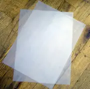 50 Sheets 29 lb MidWeight Vellum Paper Translucent / Transparent Paper 8.5x11