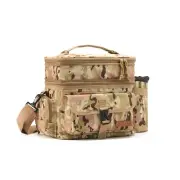 Tactical Lunch Bag for Men Expandable Double Deck Insulated Lunch Box Leakpro...