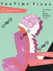 FunTime Piano Classics Level 3A-3B Classical Sheet Music 13 Solos Faber Book